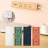 2/8Pcs Wall Mount Power Strip Holder Easy To Install Adhesive Punch-Free Socket Holder Desktop Socket Fixer