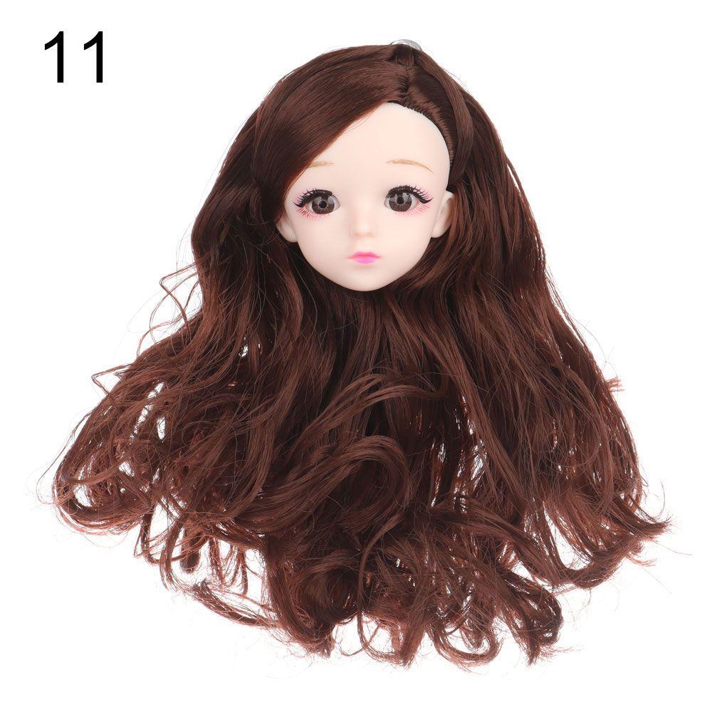 Toys Multiple Color 1/6 BJD DIY Head Wear 30 Dolls Joint Doll Head Ancient Doll Accessories