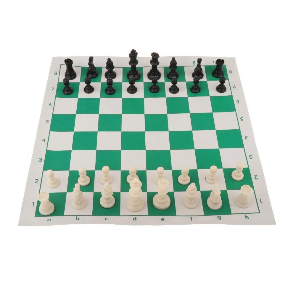 Resin Medieval Chess Set 36/42/51cm Chessboard Travel Chess Pieces Set for Outdoor