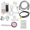 3000W Water Heater Bathroom Kitchen Instant Electric Hot Water Heater Tap Temperature Display Faucet Shower Tankless Tap