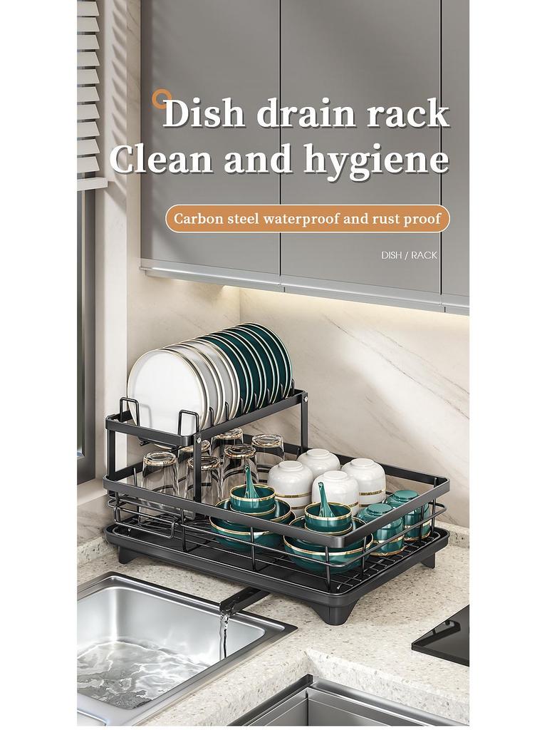 Cross-Border Kitchen Dish & Bowl Storage Drain Rack