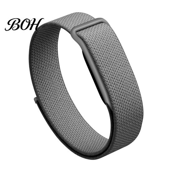 Легкий ремешок для часов Google Fitbit Air, Дышащий сменный спортивный прочный нейлоновый ремешок для фитнеса, Регулируемый тканый браслет, устойчивый к поту