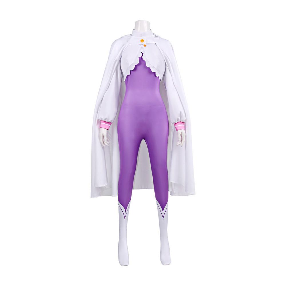 Косплей-одежда Emilia из Re:Zero. Начни жизнь в другом мире. Из мягкого полиэстера. Для конвентов и косплея