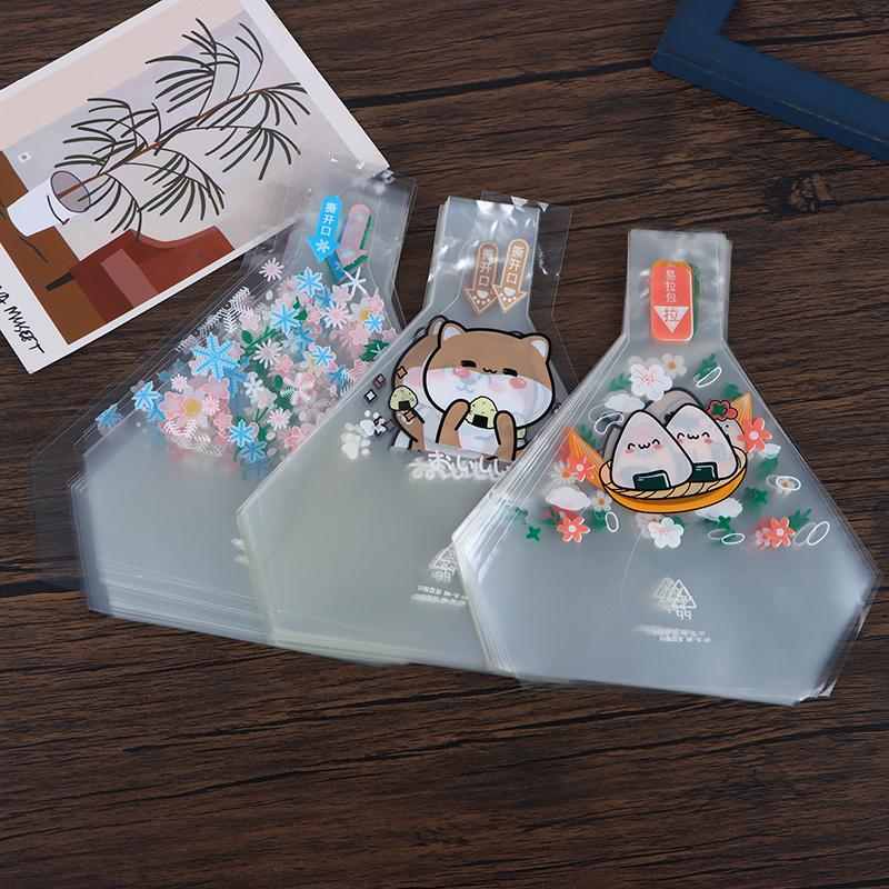 50 шт. японский треугольный рисовый шарик, одноразовая упаковка, сумка, нори онигири, сумка для суши, форма для приготовления суши, аксессуары для бенто