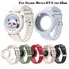 Ремешок для часов Huawei Watch GT 5 pro 42 мм, ремешок для смарт-часов 18 мм, браслет, модный спортивный ремешок из мягкого силикона с ТПУ чехлом