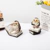 Cartoon Owl Figurine Garden Decoration Outdoor Resin Handicraft Home Living Room Desktop Decoration
