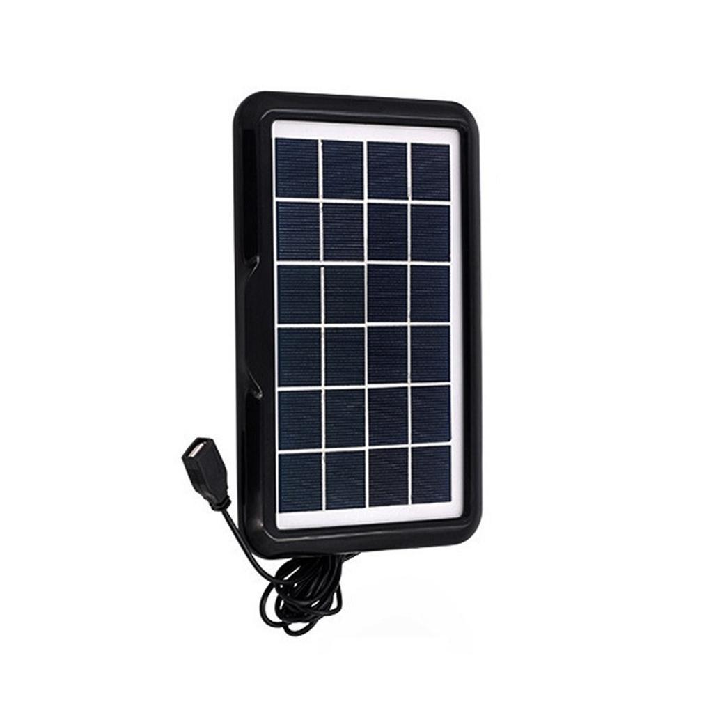 Portable 10W Solar Panel Charger USB Port Monocrystalline Silicon Phone Charger Easy To Carry for Hiking Camping Travel