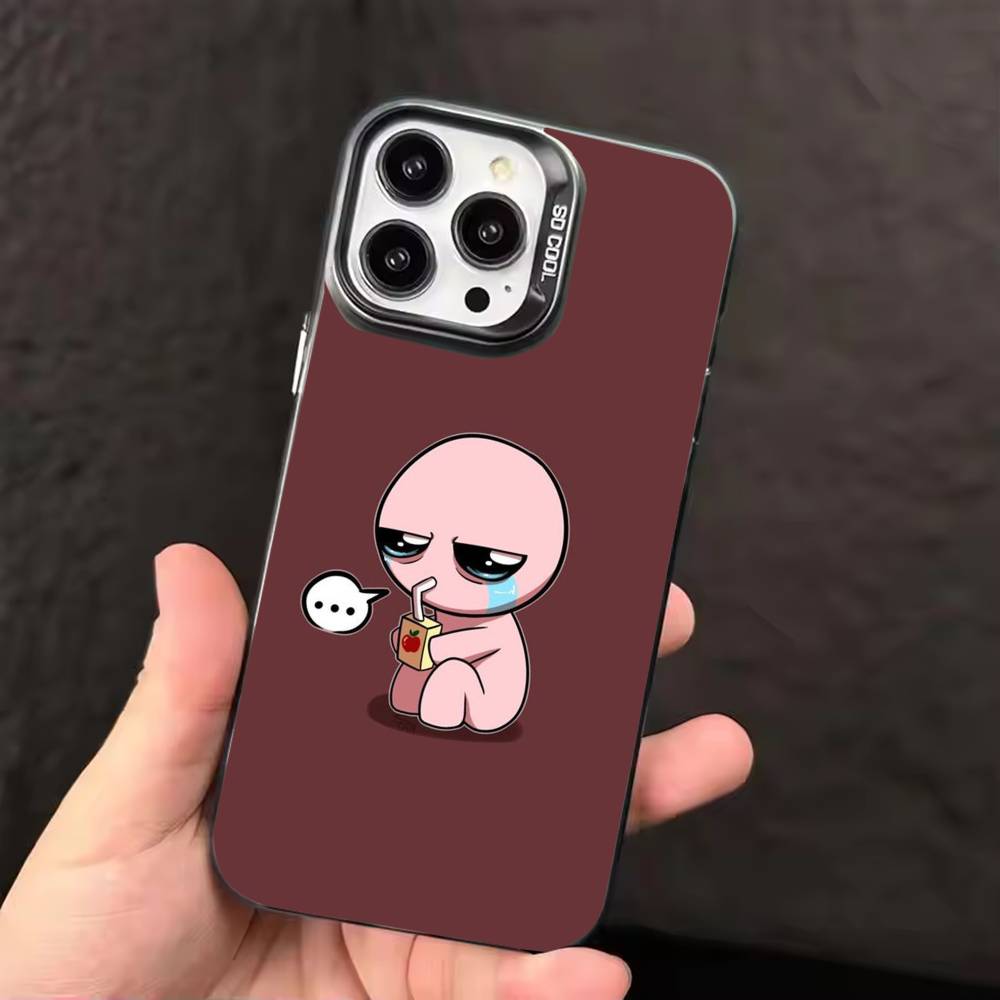 Чехол для телефона Game T-The B-Binding of Isaac Цвет Серебристый Корпус Для IPhone 17 16 15 14 13 12 11 Pro Max Plus