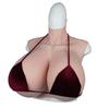 Silicone Bust S Z Cup Silicone Breasts Big Breasts Cosplay Crossdressing Silicone Suit Artificial Breasts Fake Breasts Disguise Costume Cotton Filling
