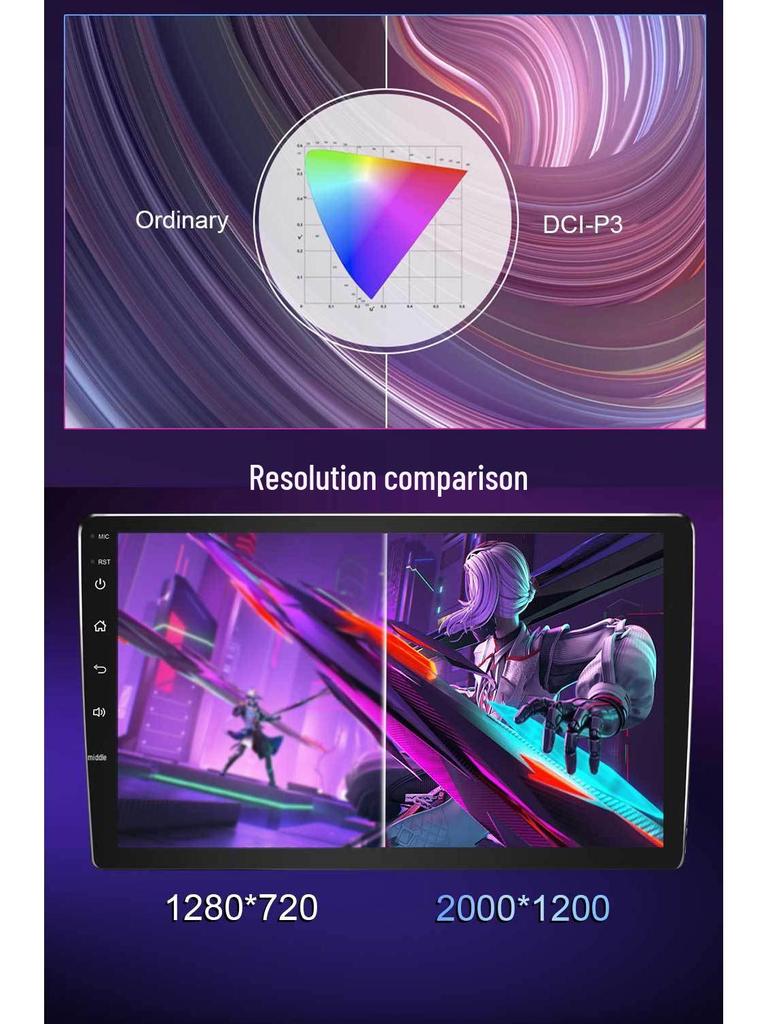 Universal 9-10 Inch Car GPS & CarPlay Navigation System