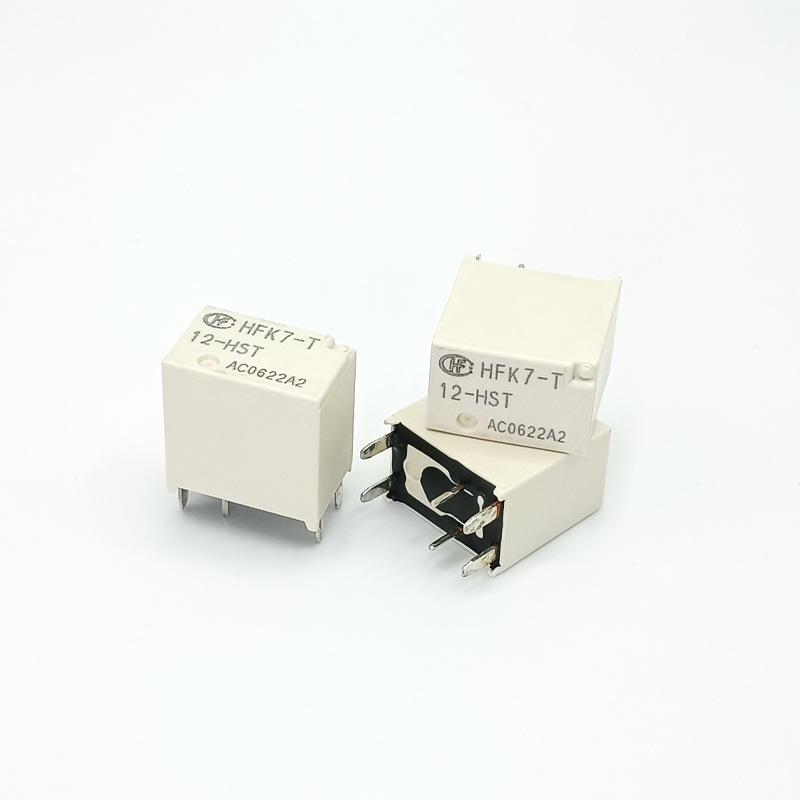 Реле Hongfa HFK7-T/12-HST, 30А 4-контактное, Нормально разомкнутое, В наличии