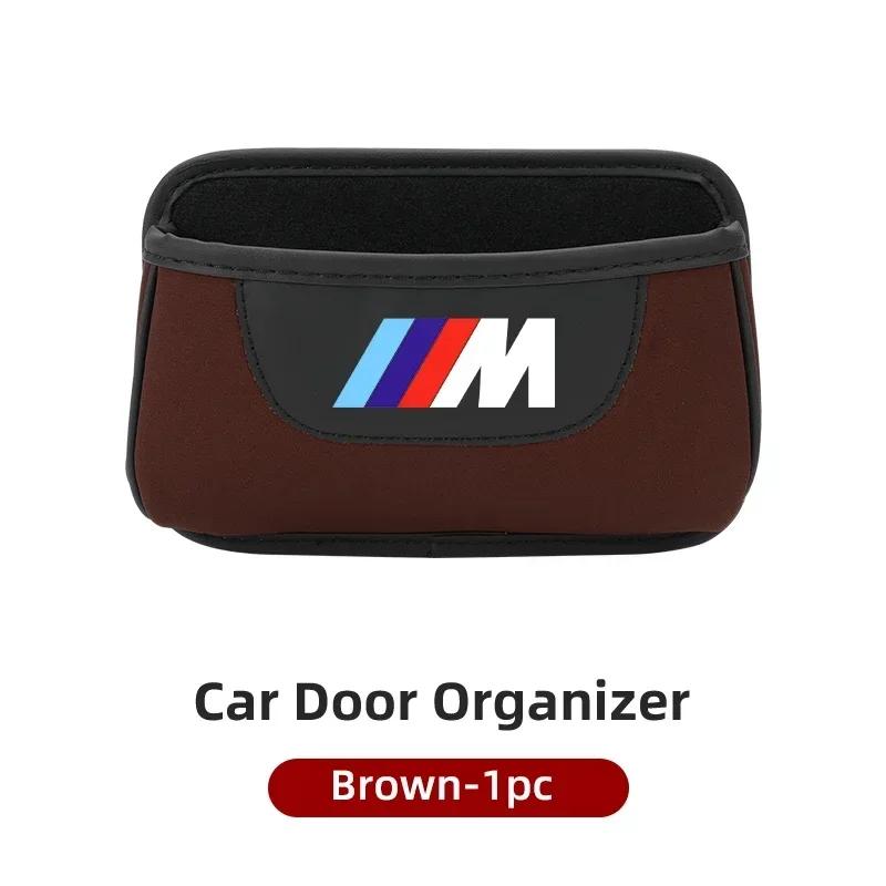 -Car Door Storage Box Pocket Key Phone Holder Seat Back Organizer For BMW 3 5 Series X1 X3 X5 F10 G30 G60 F30 G20 G32 G01 G02 G0