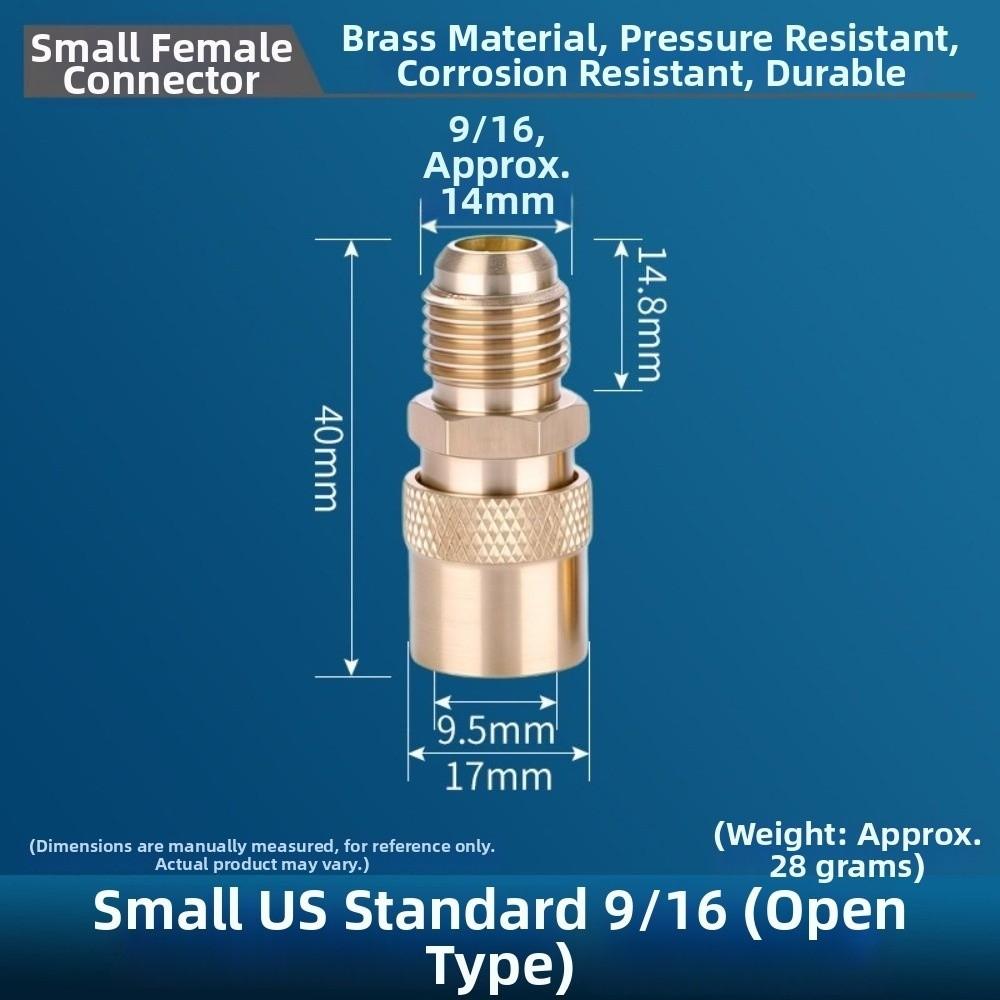 Brass Female Quick Coupling Heat Resistant Hose Barb Coupler Mold Cooling Systems