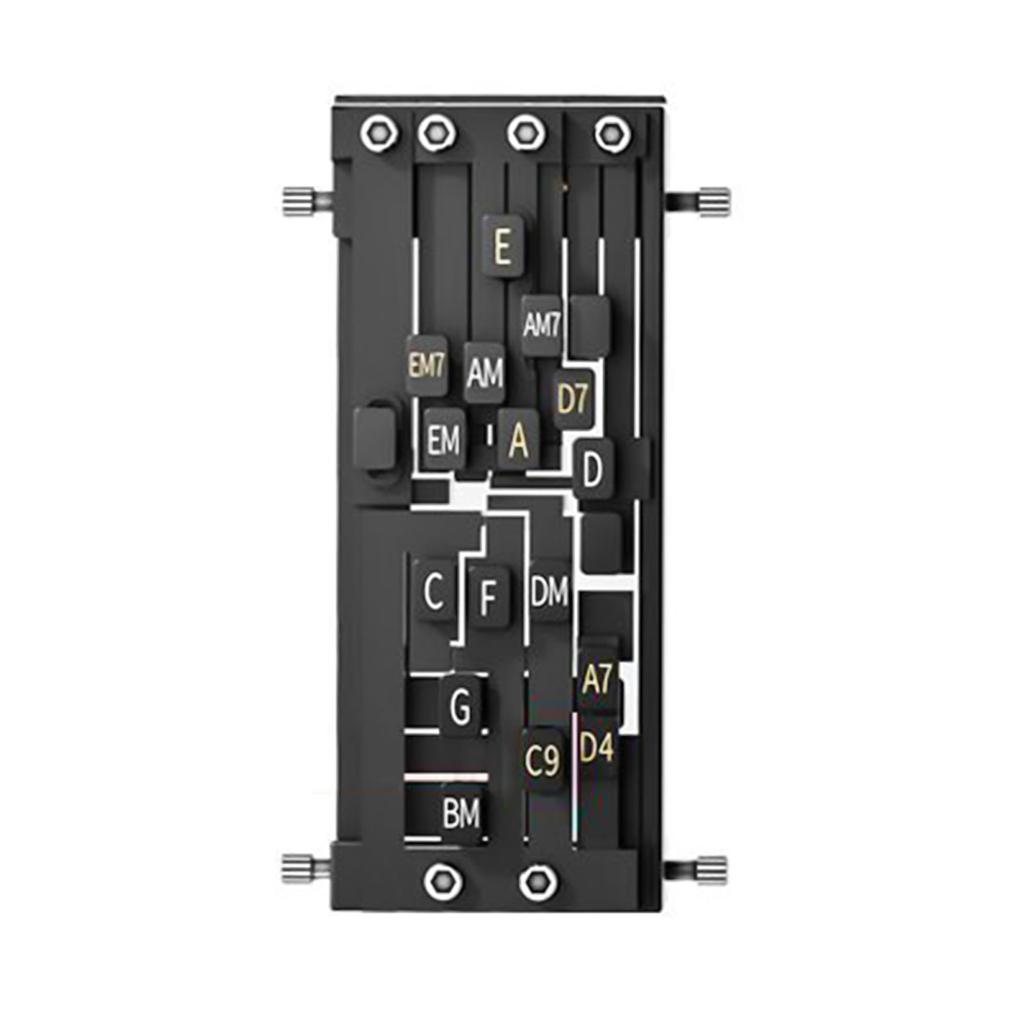 Система обучения аккордам для гитары, тренажер для аккордов для гитары, набор инструментов для игры на гитаре и пения, подходящий для легкого переключения аккордов