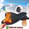 2000mAh Rechargeable Electric Heating Insoles With Remote Control Winter Warm Heated Insoles Sport Shoes Pads For Skiing Hunting