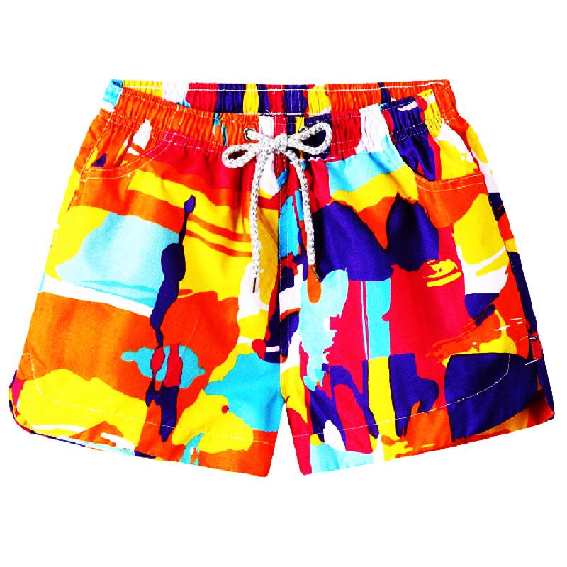 Men's Quick-Dry Beach Shorts: Summer Seaside Swim & Sports, Loose Five-Point Pants for Couples