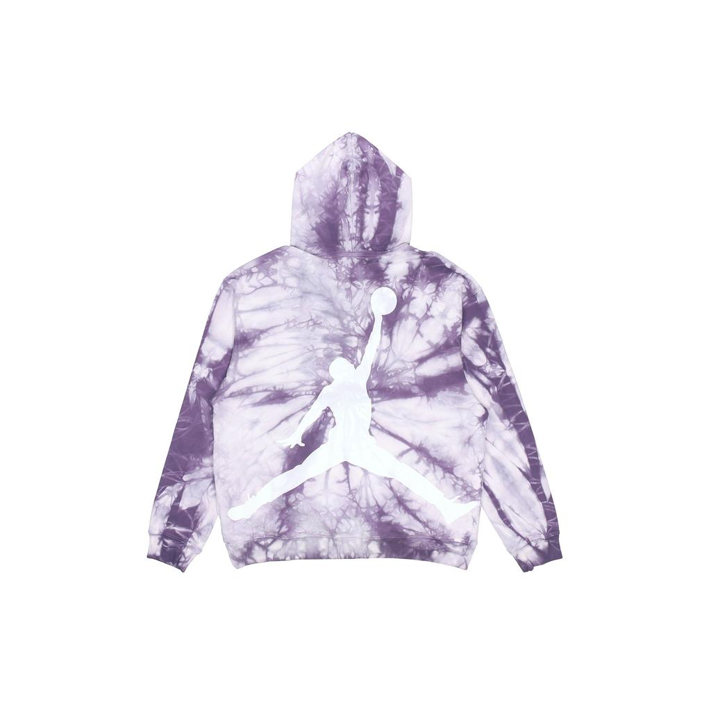 Men's Air Jordan Back Large Logo Printing Tie Dye Sports Purple DR2647-135