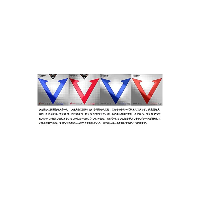 Накладка для настольного тенниса XIOM, Инвертированная, Vega Europe Черная MAX 10431
