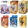 Оригинальная карта Genshin Impact Genshin Stage III Genius Invokation Pre Group Ху Тао Аниме TCG Игра Коллекционные карты Боевые Карты Игрушка Подарок