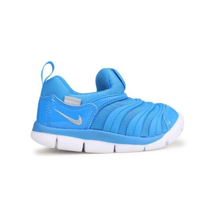 Nike Dynamo Свободные Нескользящие Прочные Дышащие Амортизирующие Низкие Кроссовки Детская Обувь Синий 343938-427