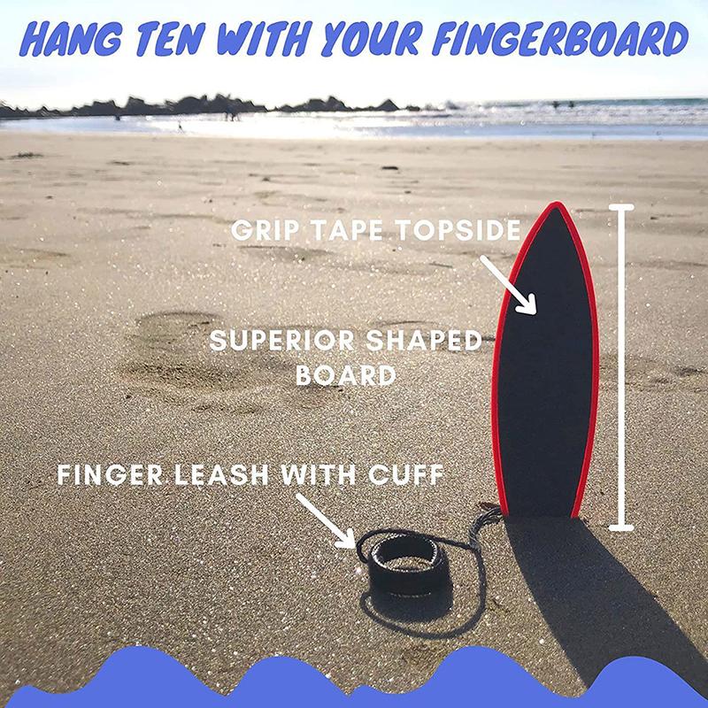 Anti-Slip Finger Skateboard Toy Finger Toy Easy To Use Finger Surfboard Rad