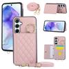 Кошелек Чехол для телефона для Samsung Galaxy S25 Edge UltraS24 S23 FE S22 Plus S21 S20  A56 A36 A25 A16 A06 A55 A54 A53 Чехол через плечо
