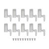 10 Pack Warm White Cabinet Hinge Light 3 LED Beads Closet Wardrobe Light  Garage