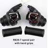 Ergonomically Designed Rubber Bicycle Handle Grip Safety with Non-Slip Surface Wide Compatibility Bike Handlebar Grips
