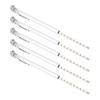 10PCS Pencil Tire Pressure Gauge 1050PSI Range Double Sided Scale Tire Air Pressure Gauge