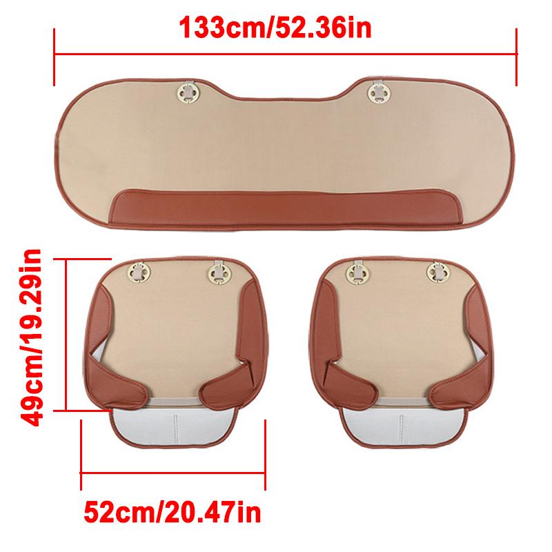 SEAMETAL Кожаный чехол на автомобильное сиденье, чехол для автомобильных сидений, подушка, протектор, коврик на четыре сезона