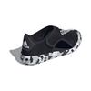 Adidas Altaventure Comfortable Casual Non-Slip Shock Absorbing Sandals Kids Sandals Black White ID7859