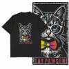 Retro Streetwear Cat Graphic Unisexs and Womens Tshirts  Pickled Retro Oneck Unisexs Tshirts  Women Clothes Y2k Top Harajuku