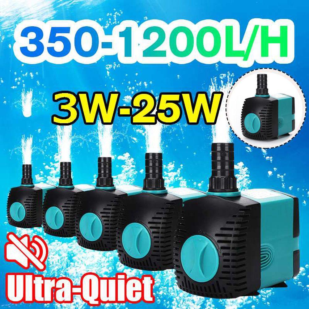 Вилка ЕС АБС Аквариум Пруд Бассейн Водяной фильтр Аквариум Фонтан Товары для питомцев Водяной насос