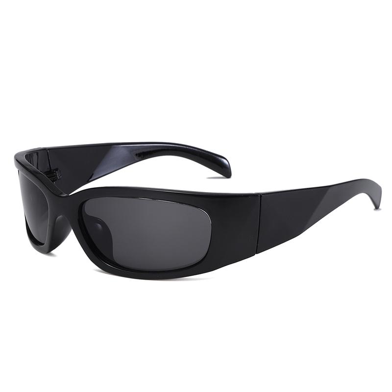 Технологичные Панк Солнцезащитные очки Женские Мужские Мода Будущее Чувство Дизайнерские Солнцезащитные очки Бренда Вечеринка Леди Мужские Очки UV400