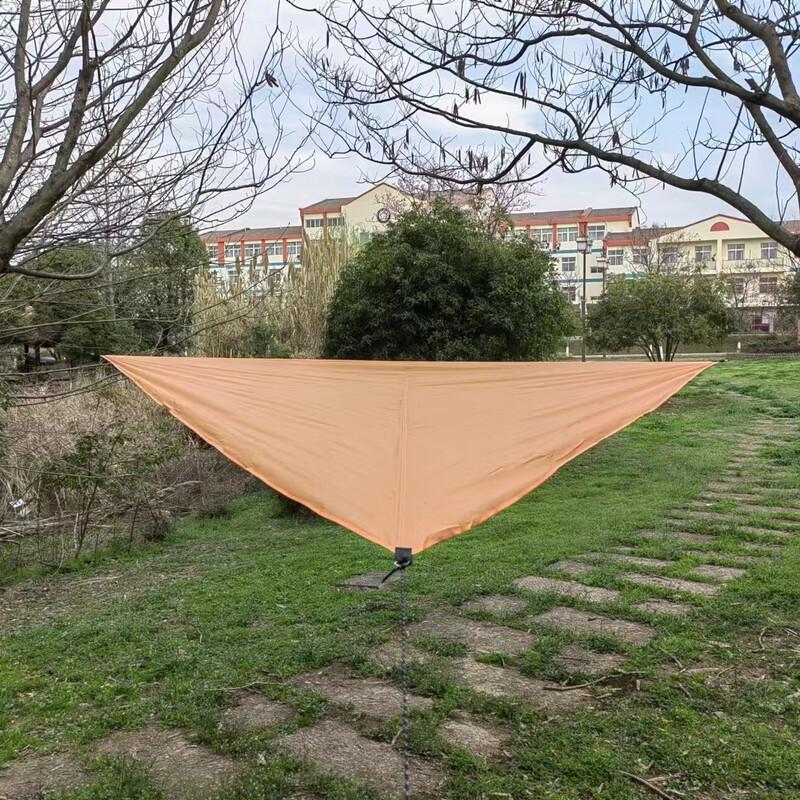 Outdoor Triangular Sunshade Canopy