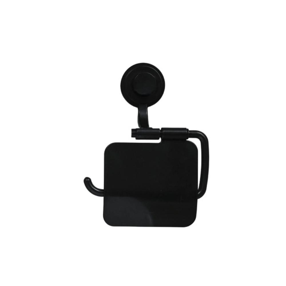 Waterproof Bathroom Roll Paper Holder Non-drilling Suction Cup Holder Humid Environment