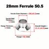 SS304 Stainless Steel Sanitary Ferrule 12.7-114mm Tri Clamp Ferrule  Beverage Pipeline