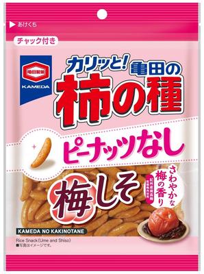 Kameda Seika Kakinotane Plum Shiso 91 г x 12 пакетов Kameda's без арахиса