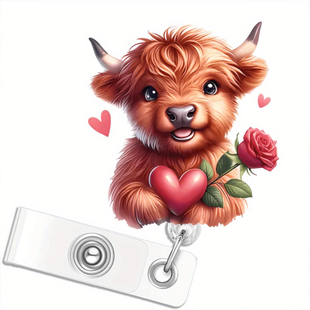 Yak Tape Measure Badge Reel - Expandable Christmas ID & Business Card Holder for Nurses and Doctors.