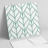 Self-Adhesive Wall Tiles for Living Room Decor Leaf Pattern in Symmetry 20x20x20 cm