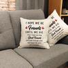 OUZ Best Friendship Gift for Friends Pillow Case - I Hope We're Best Friends, Funny Throw Pillow Cover, Gifts for Women Girls Sisters Gifts for