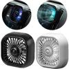 Car Air Outlet Cooling Fan USB Color Light Low Noise Multifunction Mini Car Fan Auto Interior Automotive Supplies Cooler