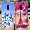 Чехол для Samsung Galaxy A8 Plus 2018 SM-A730F Роскошный Расписной Чехол Мягкий Силиконовый Чехол для Телефона Для Samsung A8 2018 A530F A8+ Бампер