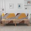 New Style Folding Sofa Bed Cover Sofa Covers Spandex Stretchdouble Seat Cover Slipcovers for Living Room Geometric Print