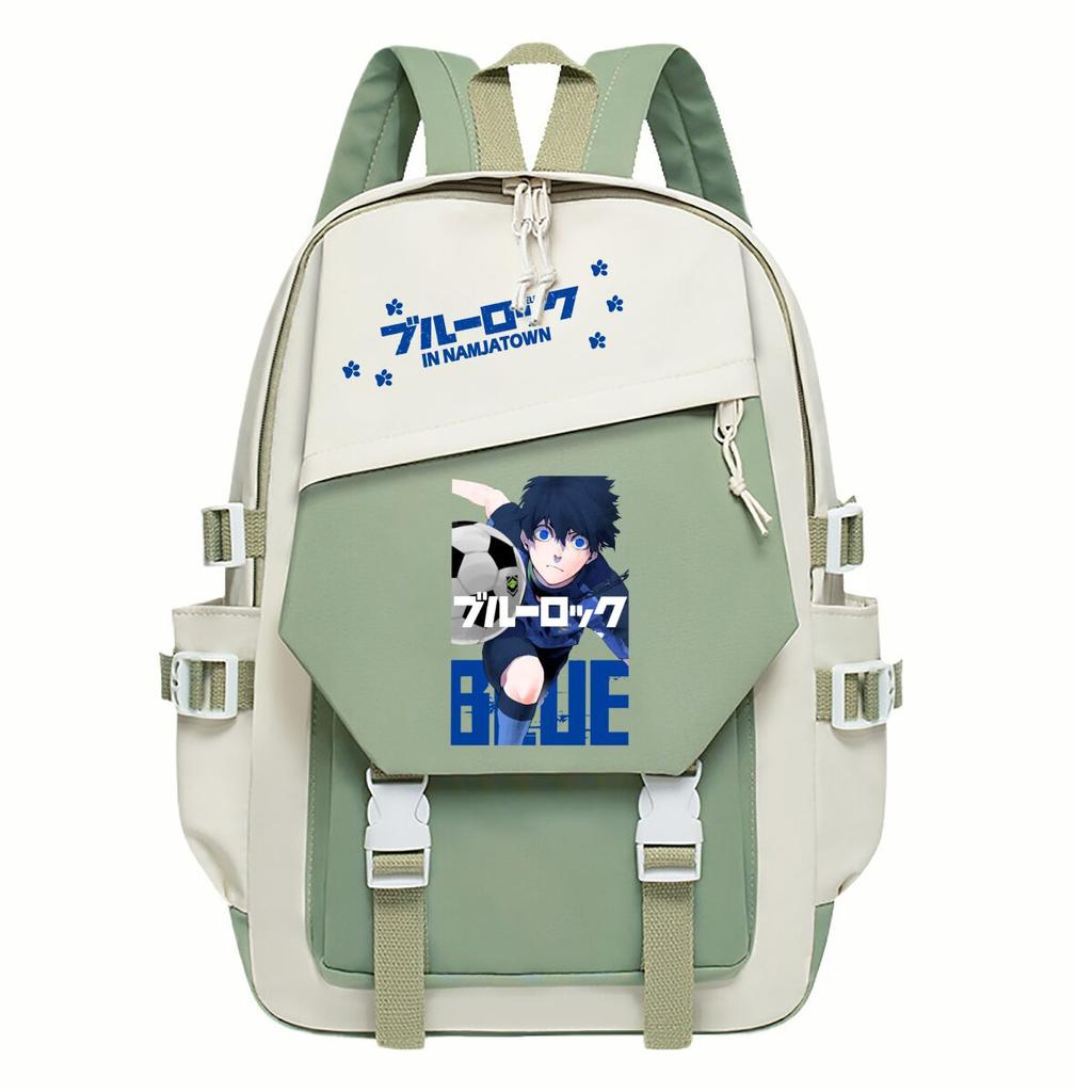 Animation Peripheral Style School Bag Campus Male And Female Students Casual Versatile Composite Cloth Backpack