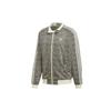 Originals Trefoil Houndstooth Casual Sports Jacket With Collar Men Jacket Khaki ED6131