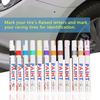 Car Wheel Tire Oily Paint Pen Painting Mark Pen Body Compound Auto Rubber Tyre Tread Permanent Paint Marker Touch Up Paint Care