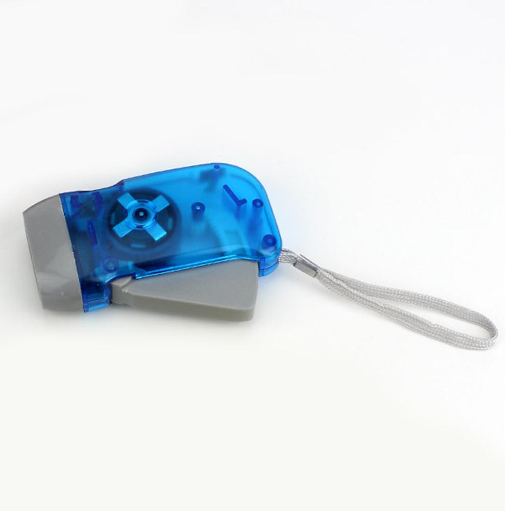 Lightweight Hand Pressing Dynamo Flashlight Outdoor Emergency Hunting Lighting Lamp Waterproof Handy Flashlight