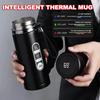 Stainless Steel Thermos Bottle with LED Temperature Display Sus304 Tea Water Bottle Vacuum Flask Portable Cups
