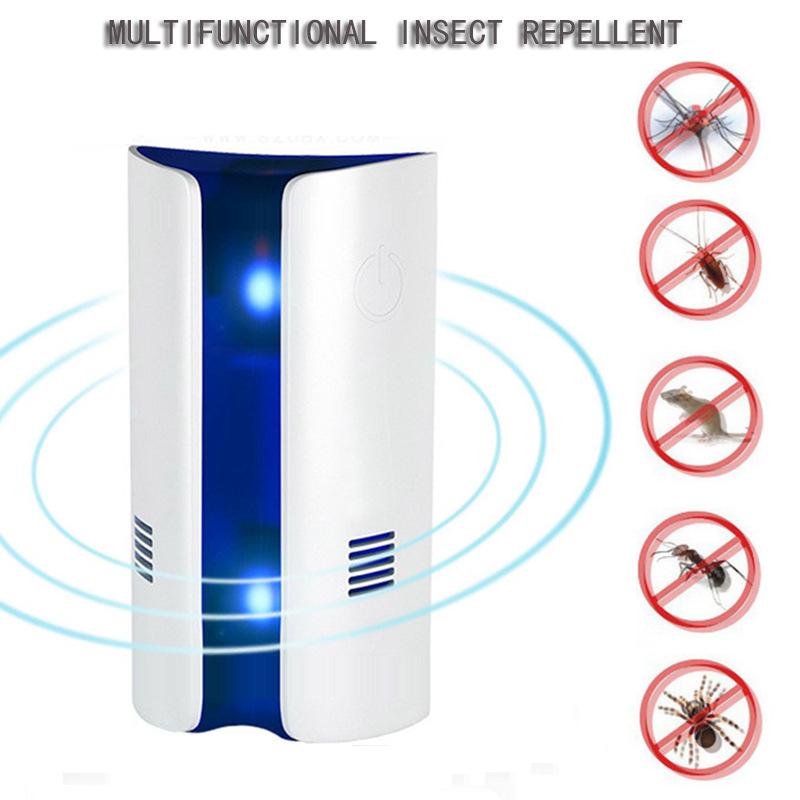Intelligent Frequency Conversion Ultrasonic Mouse Repeller Mosquito Repeller Microlight Wave Insect Repeller